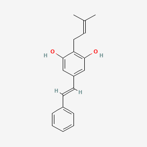 molecular formula C19H20O2 B1247774 Chiricanine A 