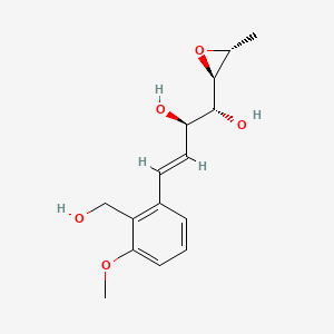 molecular formula C15H20O5 B1247785 Varioxirane 