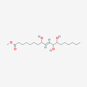 molecular formula C19H36O5 B1247793 Tianshic acid methyl ester 