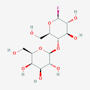 molecular formula C12H21FO10 B1247795 beta-Lactosyl fluoride 