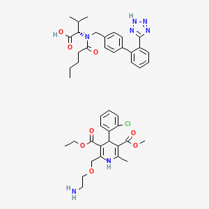 molecular formula C44H54ClN7O8 B1247814 Exforge CAS No. 254972-16-2
