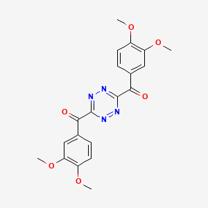 3,6-Bis(3,4-dimethoxybenzoyl)-1,2,4,5-tetrazine
