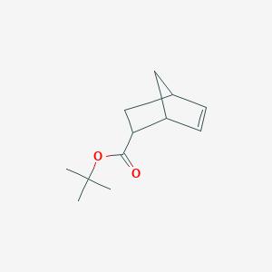 molecular formula C12H18O2 B124783 tert-Butyl bicyclo[2.2.1]hept-5-ene-2-carboxylate CAS No. 154970-45-3
