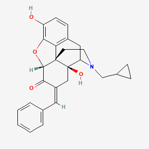 (4aS,6Z,7aR,12bS)-6-benzylidene-3-(cyclopropylmethyl)-4a,9-dihydroxy-1,2,4,5,7a,13-hexahydro-4,12-methanobenzofuro[3,2-e]isoquinolin-7-one