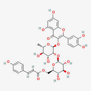 Quercetin-3-O-(6'''-trans-p-coumaroyl-2''-glucosyl)rhamnoside