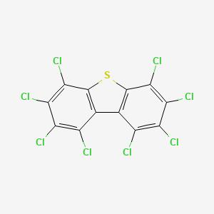 molecular formula C12Cl8S B1247856 Octachlorodibenzothiophene 