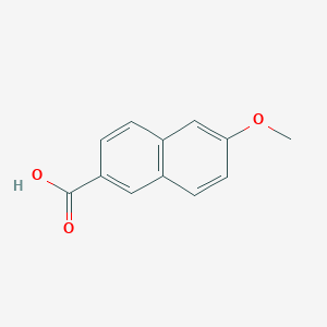 molecular formula C12H10O3 B124786 6-Methoxy-2-Naphthoic Acid CAS No. 2471-70-7