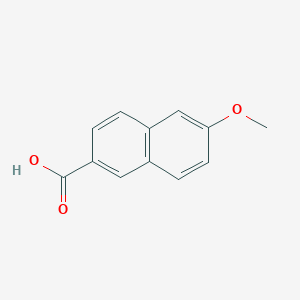 molecular formula C12H10O3 B124786 6-Methoxy-2-naphthoic acid CAS No. 2471-70-7