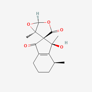 molecular formula C15H18O5 B1247872 Ligulolide A 