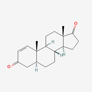 molecular formula C19H26O2 B1247873 1-Androstenedione CAS No. 571-40-4