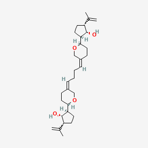 molecular formula C30H46O4 B1247880 Testudinariol A 