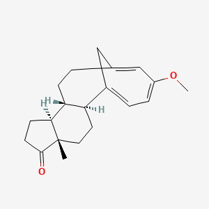 molecular formula C20H26O2 B1247913 3-甲氧基-5,10-seco-5,19-环雄甾-1(10),2,4-三烯-17-酮 