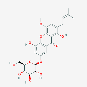 molecular formula C25H28O11 B1247919 Umbilicaxanthoside A 