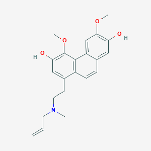 molecular formula C22H25NO4 B1247934 N-Allylsecoboldine 