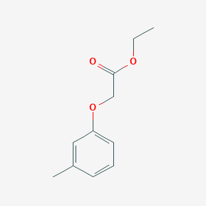 molecular formula C11H14O3 B124796 Ethyl 2-(m-tolyloxy)acetate CAS No. 66047-01-6