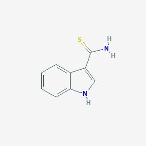 molecular formula C9H8N2S B124797 1H-Indole-3-carbothioamide CAS No. 59108-90-6