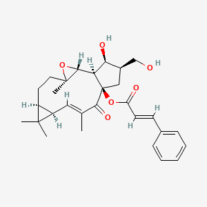 molecular formula C29H36O6 B1247998 latilagascene B 