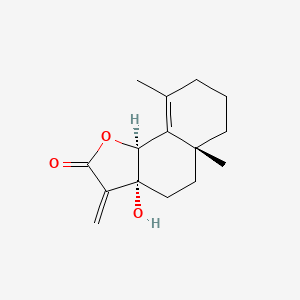 molecular formula C15H20O3 B1247999 7alpha-Hydroxyfrullanolide 