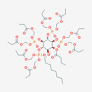molecular formula C50H86O35P4 B1248009 Unii-3LM5SX2N4X 