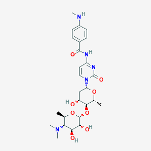 molecular formula C26H37N5O8 B1248015 Cytosaminomycin B 