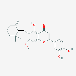 molecular formula C26H28O6 B1248020 Ugonin k 