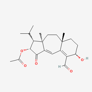 molecular formula C22H30O5 B1248022 Guanacastepene A CAS No. 263357-41-1
