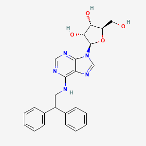 molecular formula C24H25N5O4 B1248023 CI-936 CAS No. 98383-40-5