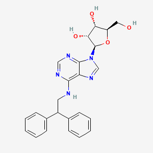 N(6)-(2,2-Diphenylethyl)adenosine