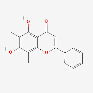 molecular formula C17H14O4 B1248024 Matteuorien 