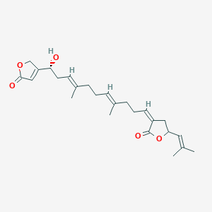 molecular formula C25H34O5 B1248028 luffarin R 