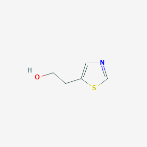 molecular formula C5H7NOS B1248041 2-(1,3-thiazol-5-yl)ethan-1-ol CAS No. 5664-55-1