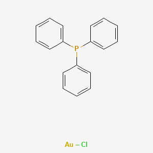 molecular formula C18H15AuClP B1248072 Chloro(triphenylphosphine)gold(I) CAS No. 14243-64-2