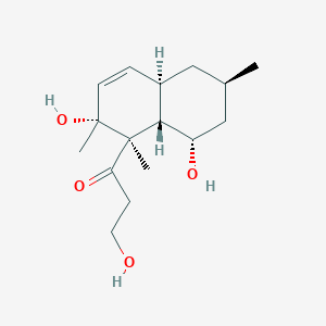 molecular formula C16H26O4 B1248075 Decumbenone B 