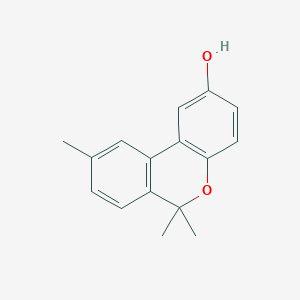 molecular formula C16H16O2 B1248085 Didehydroconicol 