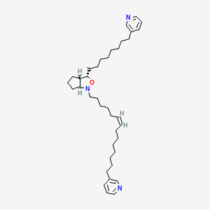 molecular formula C38H59N3O B1248090 Pyrinodemin A 