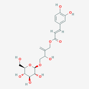 molecular formula C20H26O11 B1248124 Pubescenoside A 