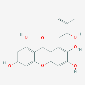 molecular formula C18H16O7 B1248126 hyperxanthone C 