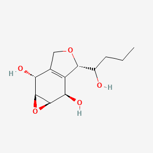 molecular formula C12H18O5 B1248131 Phaeofuran B 