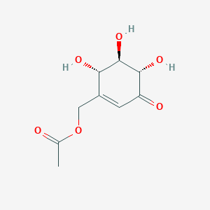 molecular formula C9H12O6 B1248149 Gabosine G 