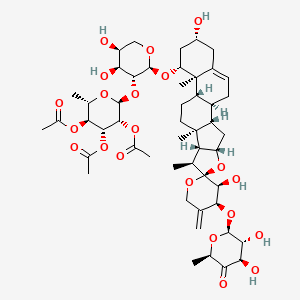 molecular formula C50H72O21 B1248154 Aculeoside A 