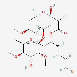 molecular formula C29H45BrO10 B1248163 Dolastatin 19 