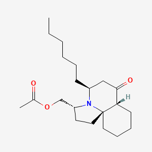 molecular formula C21H35NO3 B1248189 Cylindricine E 