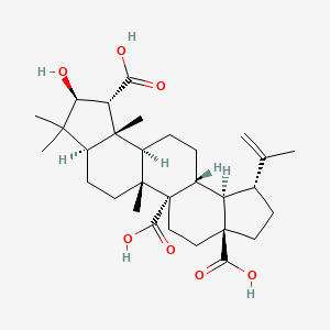 molecular formula C30H44O7 B1248196 Ceanothetric acid 