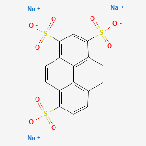 molecular formula C16H7Na3O9S3 B1248213 Trisodium pyrene-1,3,6-trisulphonate CAS No. 85154-17-2