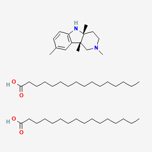 molecular formula C47H86N2O4 B1248216 Stobadin dipalmitate CAS No. 85202-18-2
