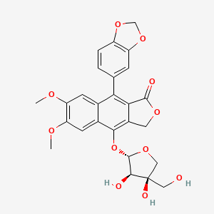 molecular formula C26H24O11 B1248229 Tuberculatin 