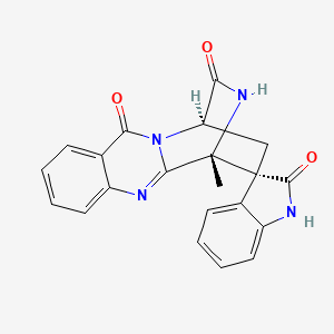 molecular formula C21H16N4O3 B1248235 Alantrypinone 