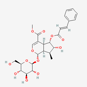 molecular formula C26H32O12 B1248245 Caudatoside A 