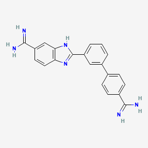 2-{4'-[amino(Imino)methyl]biphenyl-3-Yl}-1h-Benzimidazole-6-Carboximidamide