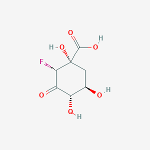 (2R)-2-Fluoro-3-dehydroquinic acid